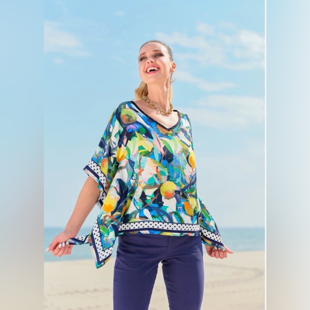 Dolcezza Simply Art Orangerie Handkerchief Top